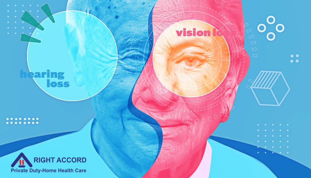 vision and hearing loss cover design