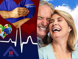 Prevent heart disease in the elderly cover design