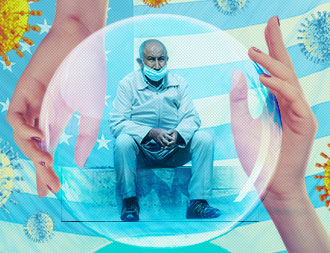 optimizing in-home senior care during pandemic cover design