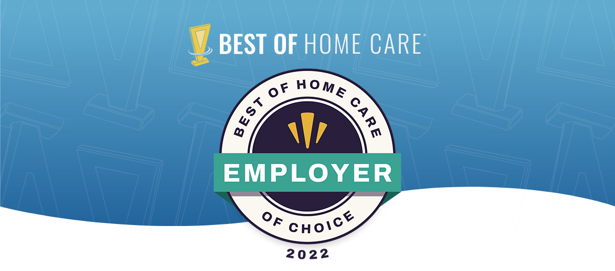 RIGHT ACCORD is the recipient of the 2022 Best of Home Care®-Employer of Choice Award