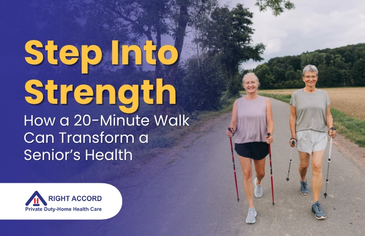 Step Into Strength: How a 20-Minute Walk Can Transform a Senior’s Health