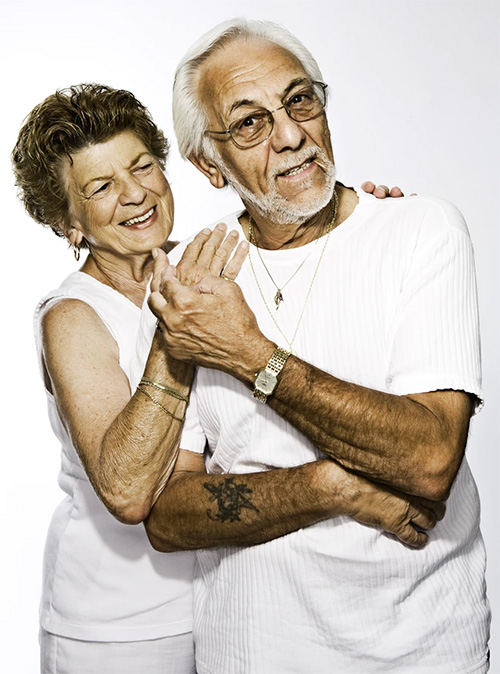 photo of an elderly couple