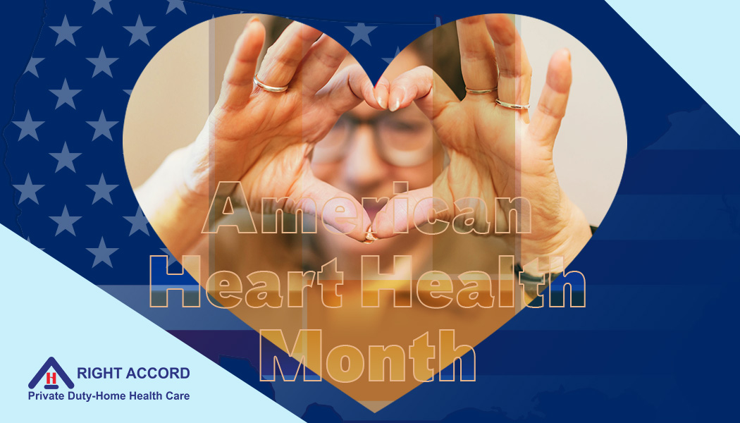 American Heart Health Month cover design