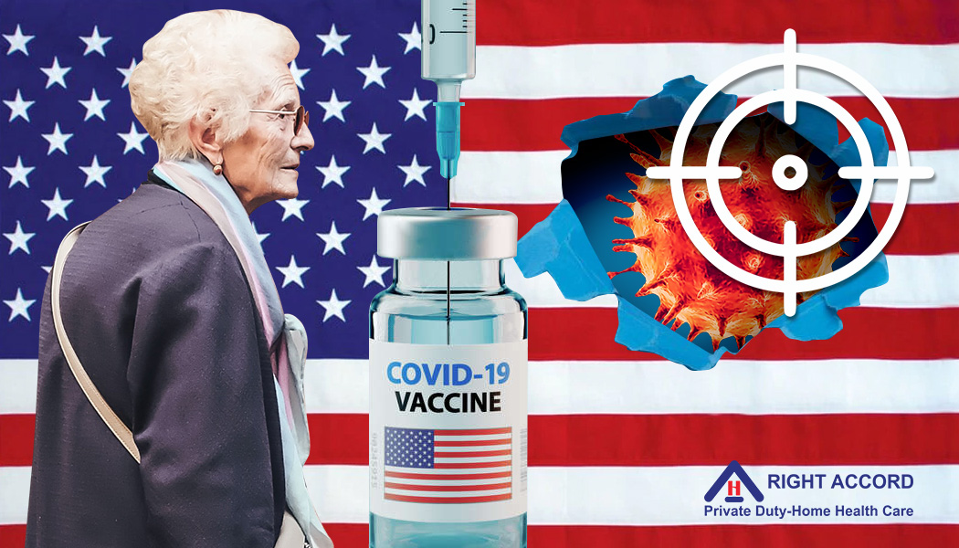 Seniors COVID-19 vaccination cover design