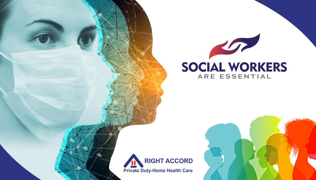 Social workers month cover design